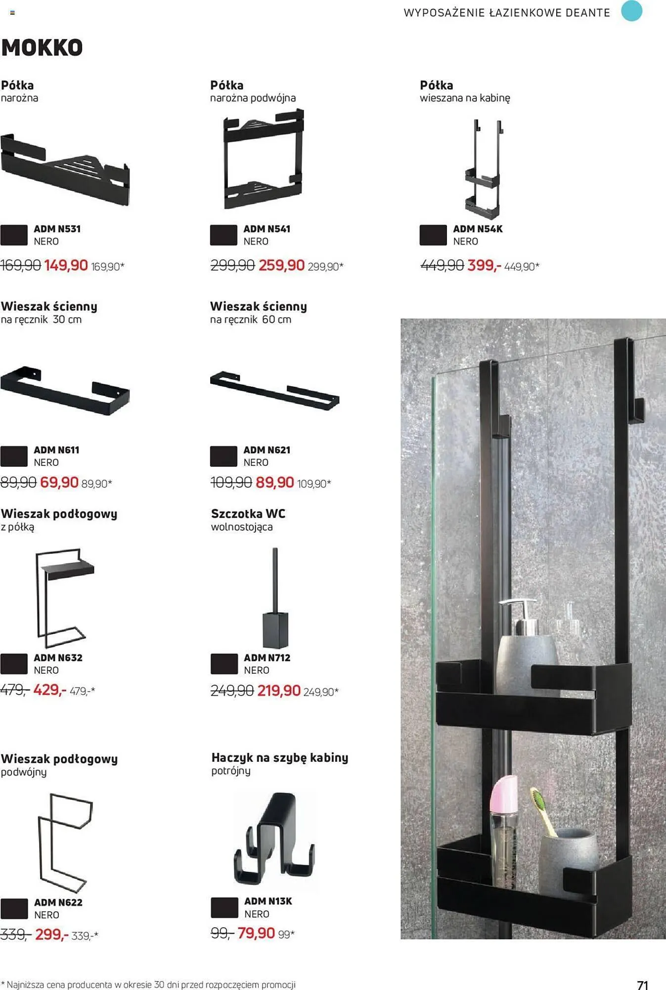 Gazetka Deante gazetka od 1 sierpnia do 31 grudnia 2023 - Strona 71