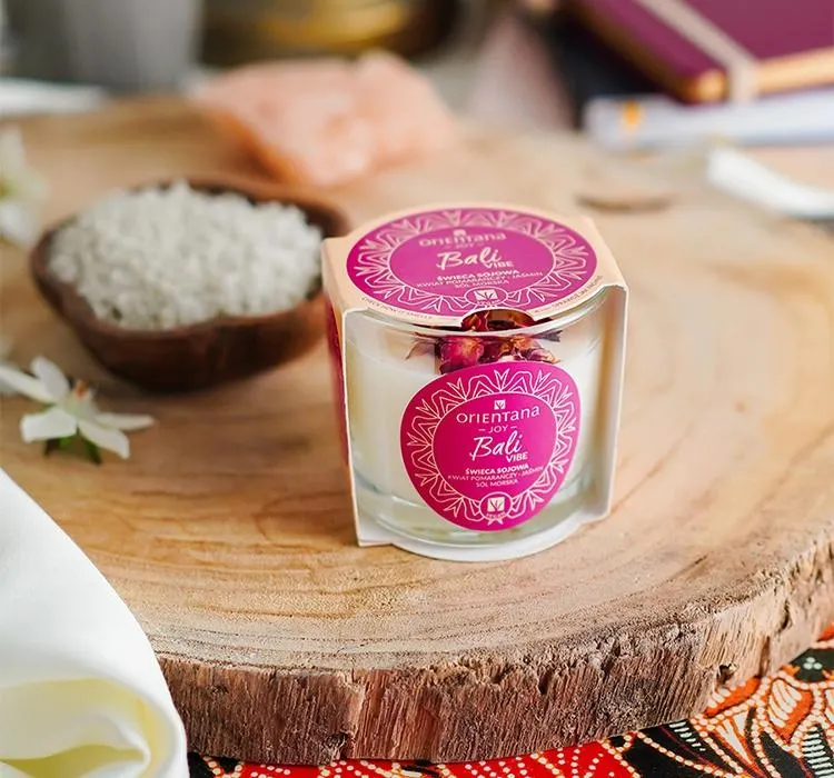 ORIENTANA JOY BALI VIBE ŚWIECA SOJOWA 110G
