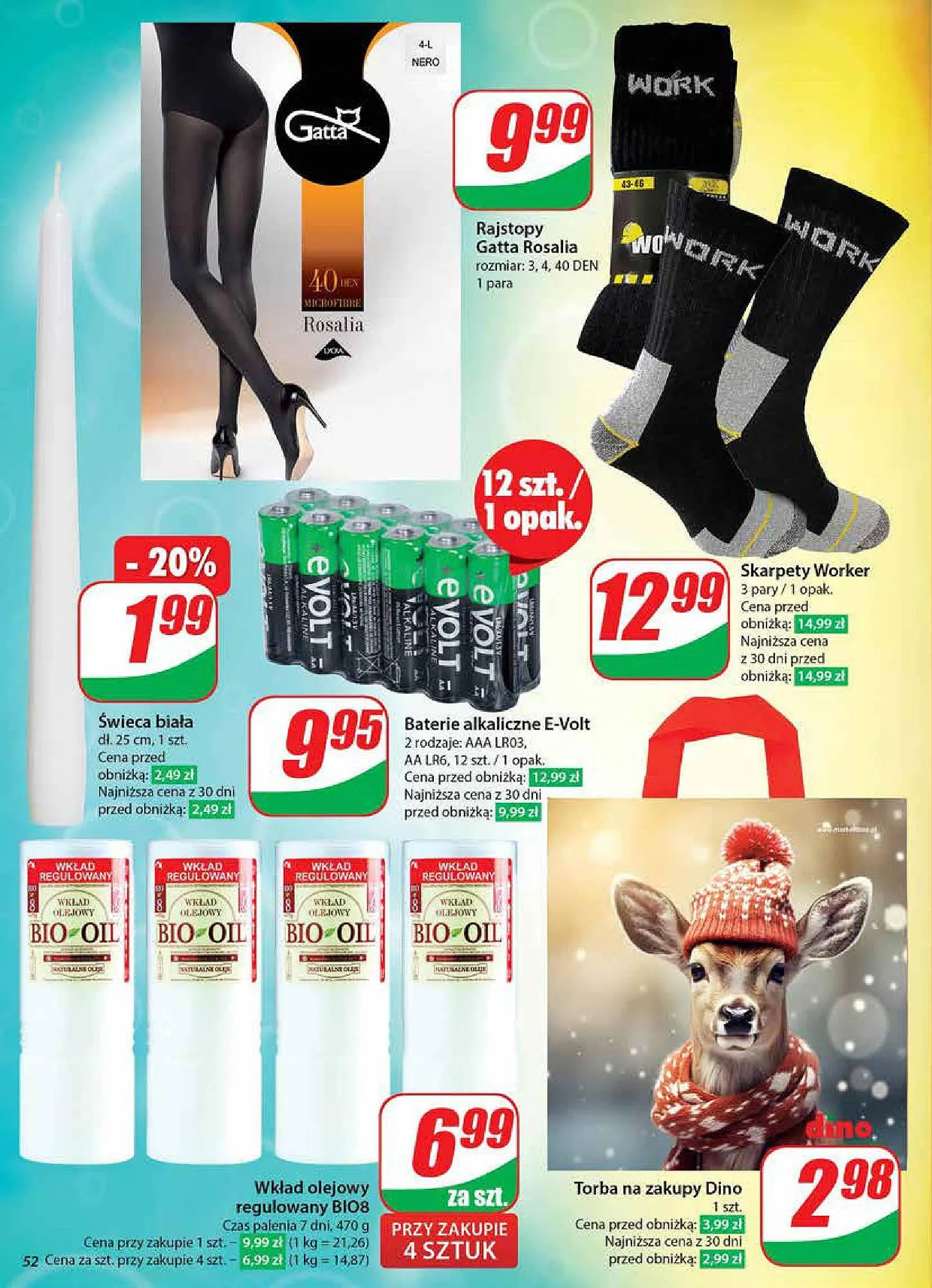 Gazetka Dino gazetka od 8 stycznia do 14 stycznia 2025 - Strona 52