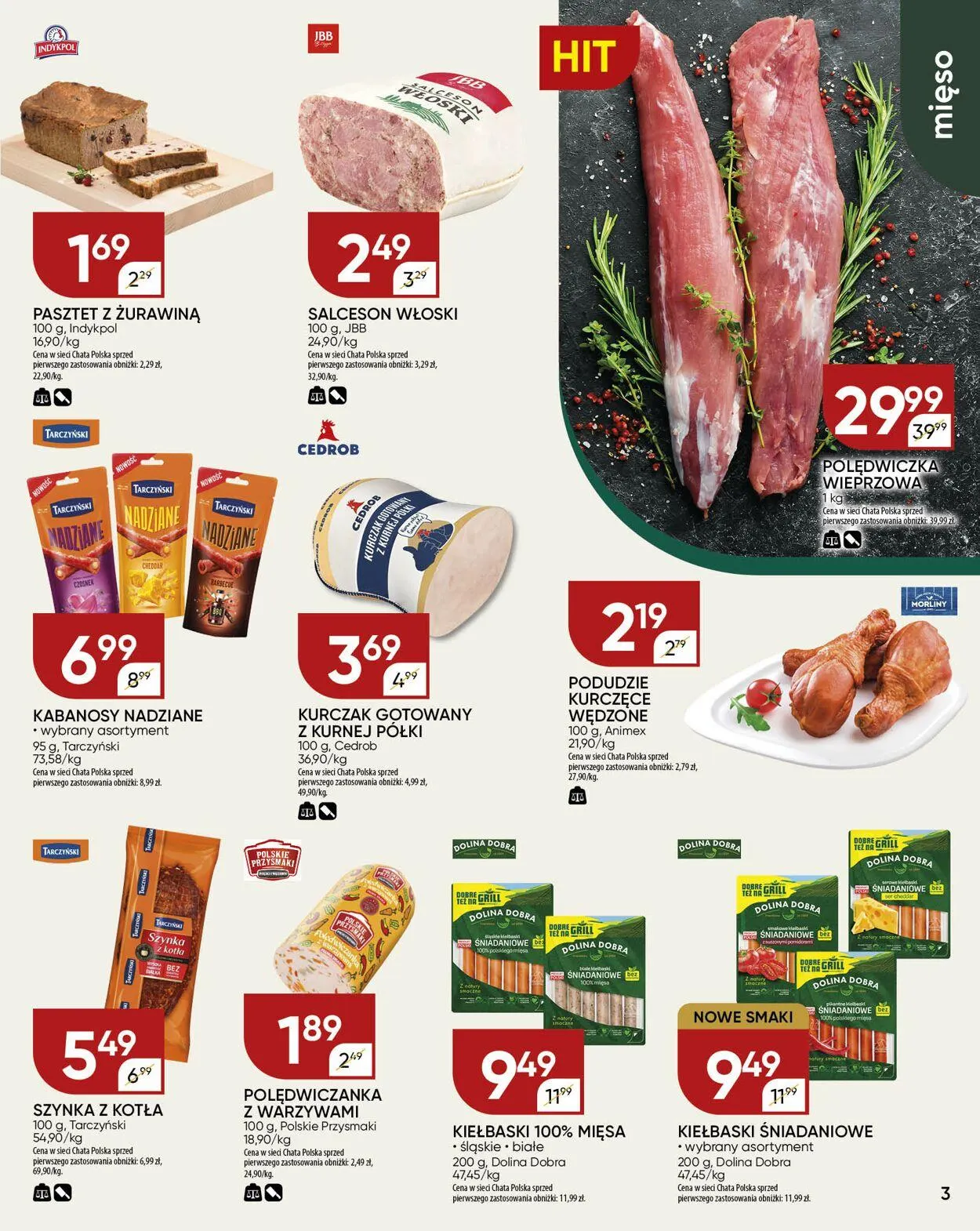 Gazetka Chata Polska Aktualna gazetka od 23 sierpnia do 6 września 2024 - Strona 3