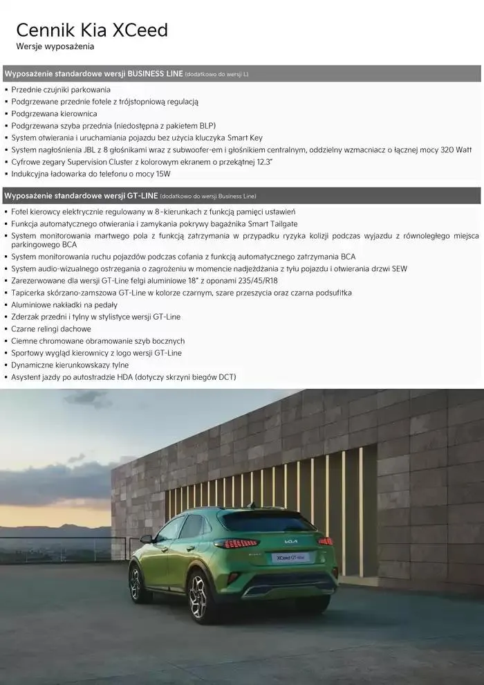 Gazetka Kia XCeed 2025  od 21 lutego do 31 grudnia 2025 - Strona 4