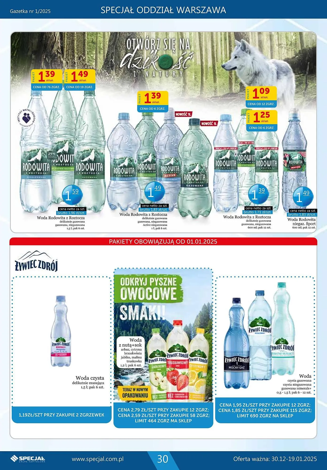 Gazetka Specjał gazetka od 30 grudnia do 19 stycznia 2025 - Strona 30