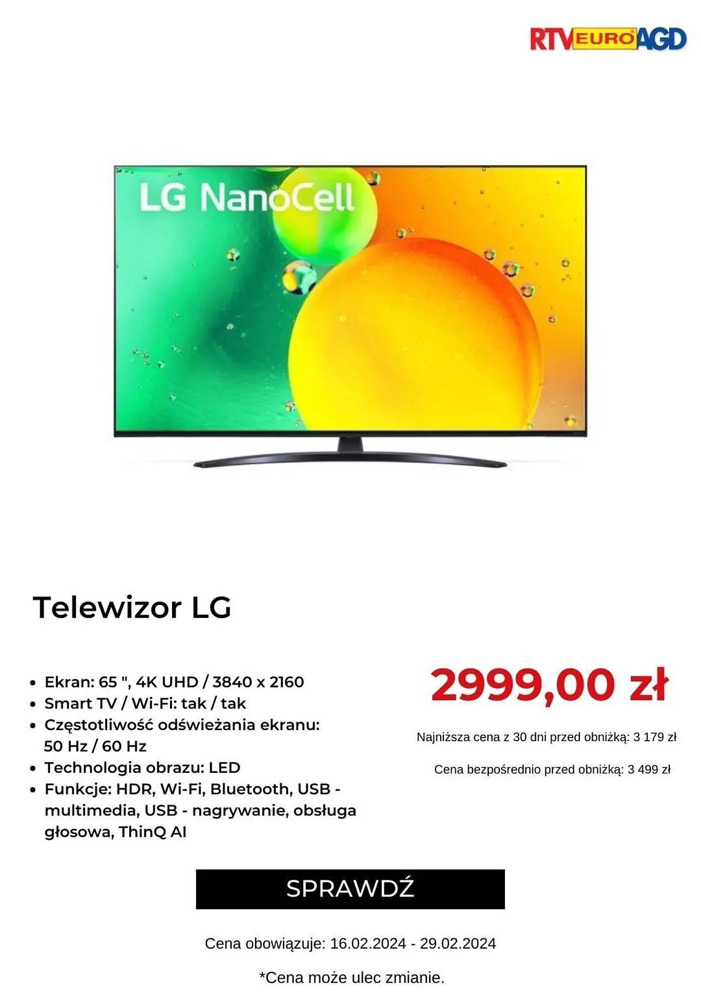 Gazetka RTV EURO AGD gazetka od 16 lutego do 5 marca 2024 - Strona 7