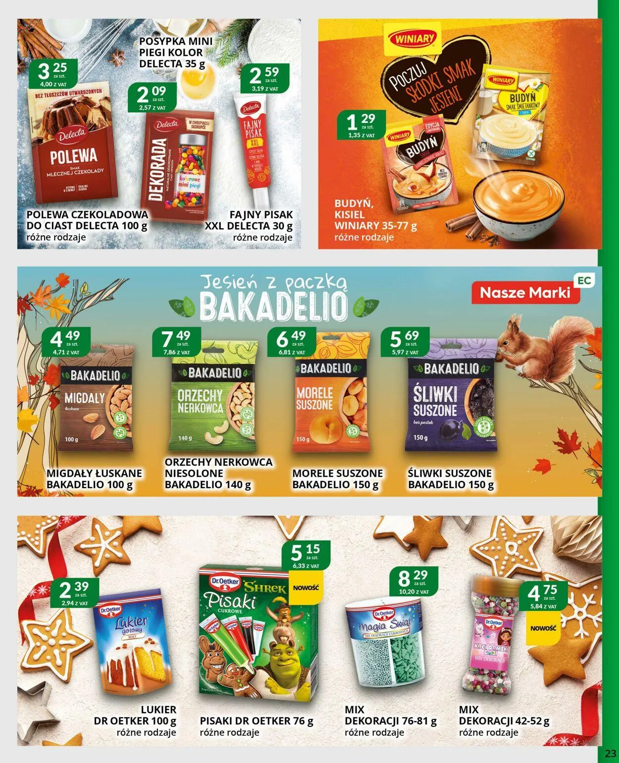 Gazetka Eurocash Aktualna gazetka od 28 października do 17 listopada 2024 - Strona 23