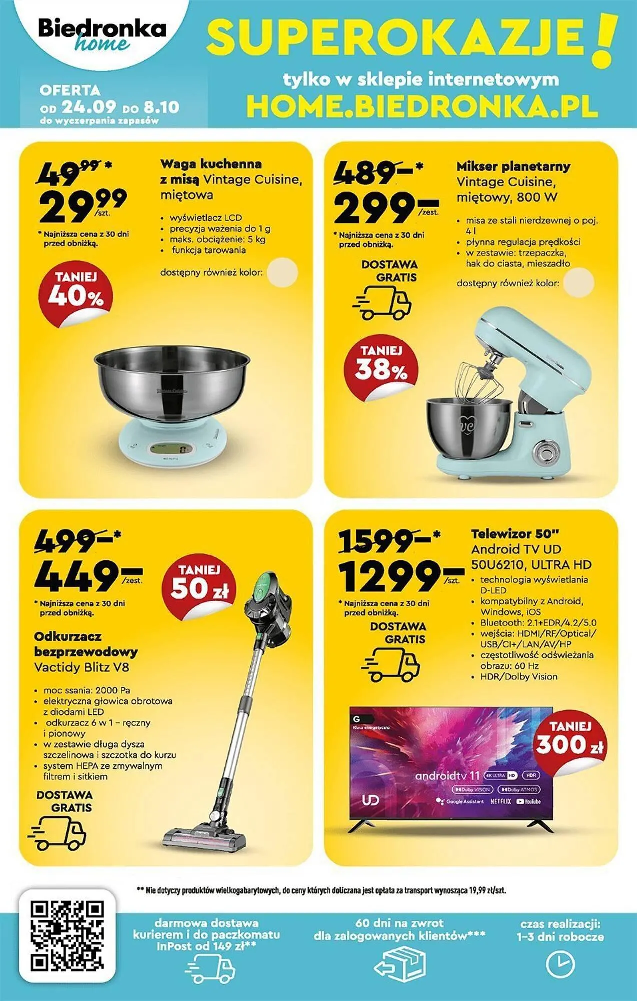 Gazetka Biedronka gazetka od 25 września do 30 września 2023 - Strona 52