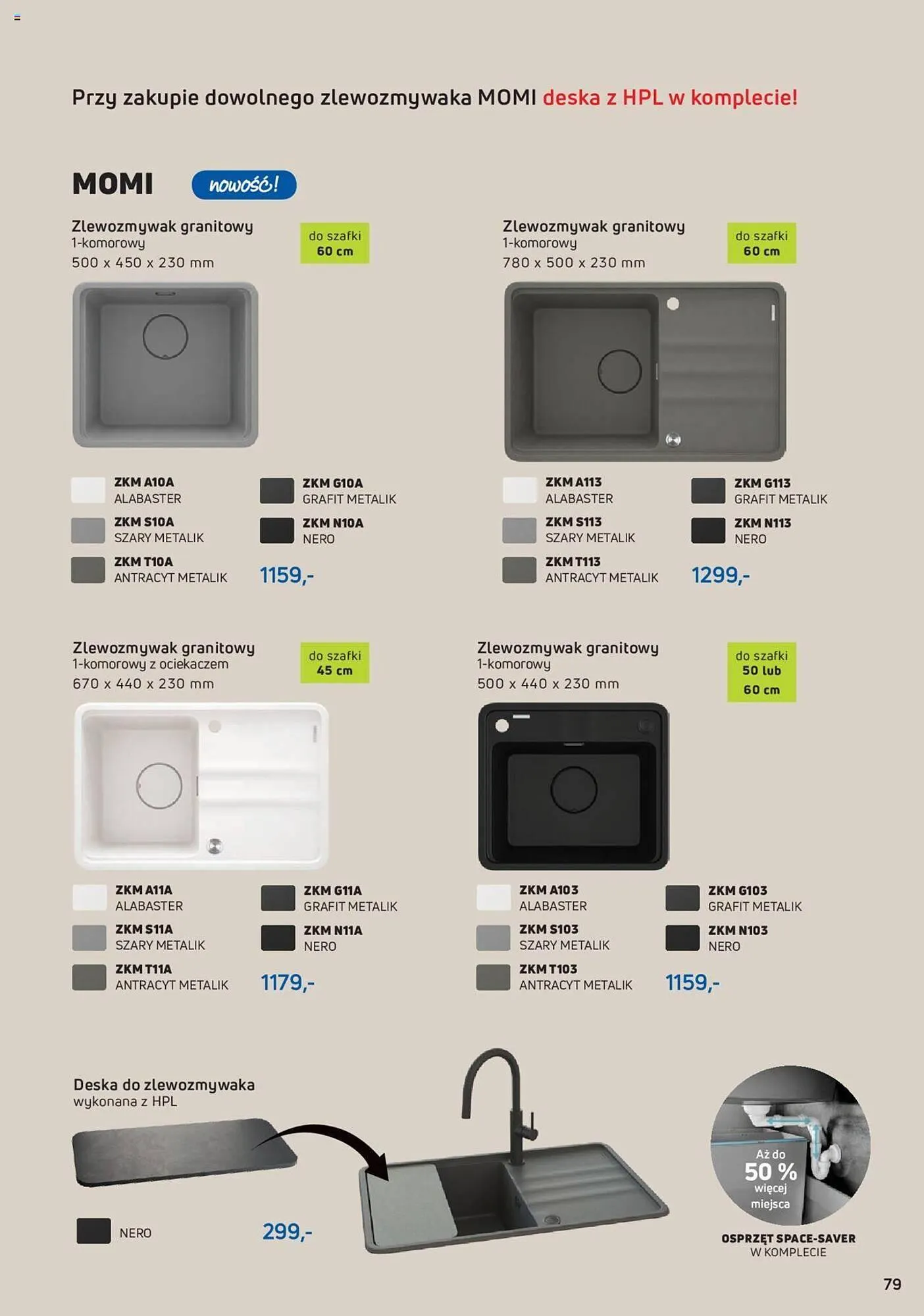 Gazetka Deante gazetka od 1 sierpnia do 31 grudnia 2023 - Strona 79