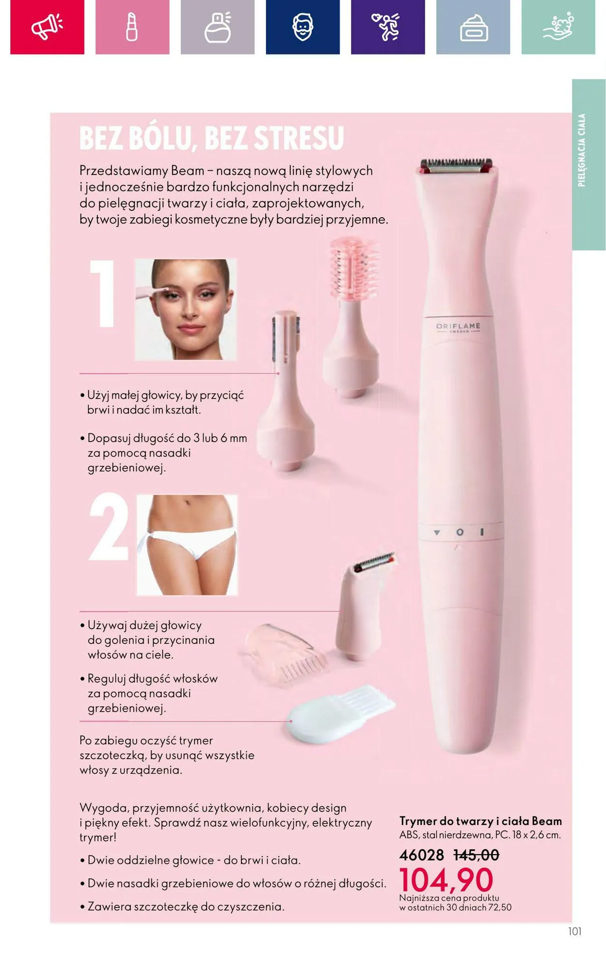 Gazetka Oriflame Aktualna gazetka od 6 grudnia do 27 grudnia 2023 - Strona 101