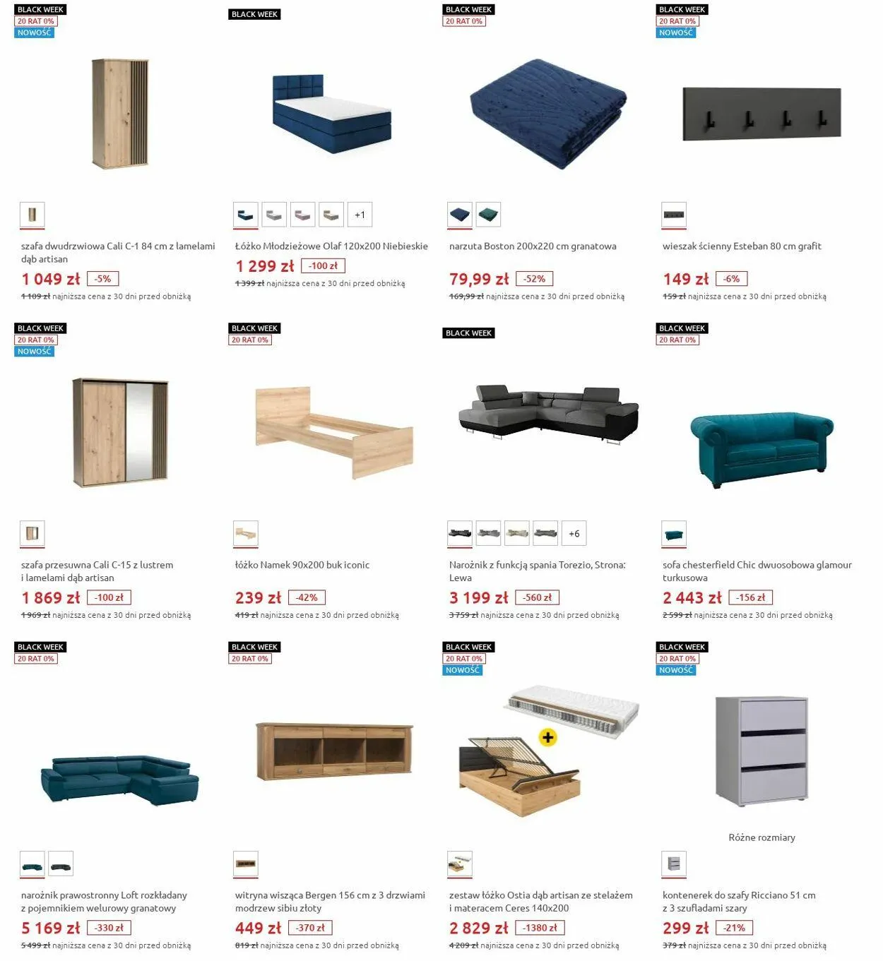 Gazetka Black Red White Aktualna gazetka od 25 listopada do 1 grudnia 2024 - Strona 30