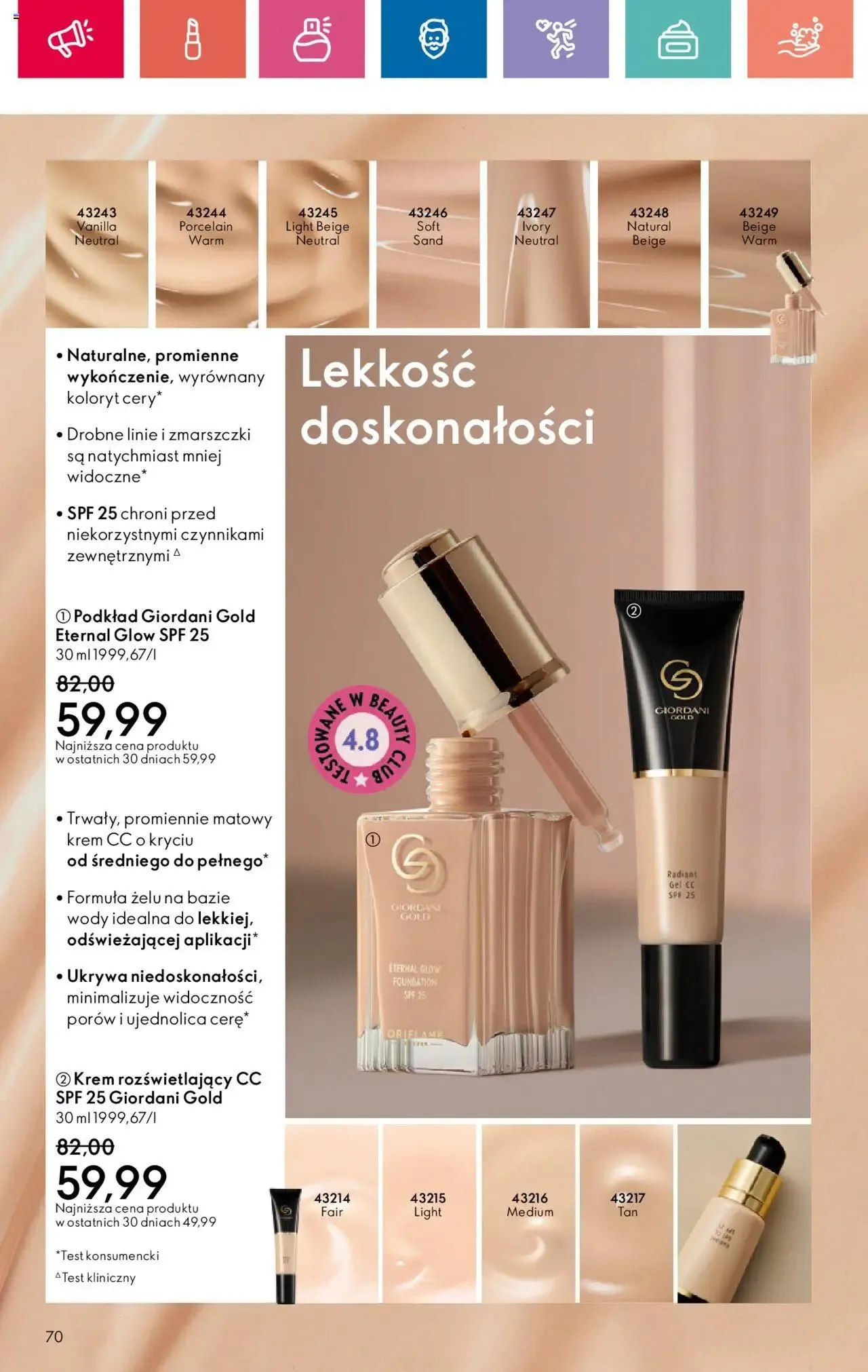 Gazetka Oriflame Katalog Black Friday od 10 listopada do 30 listopada 2024 - Strona 70