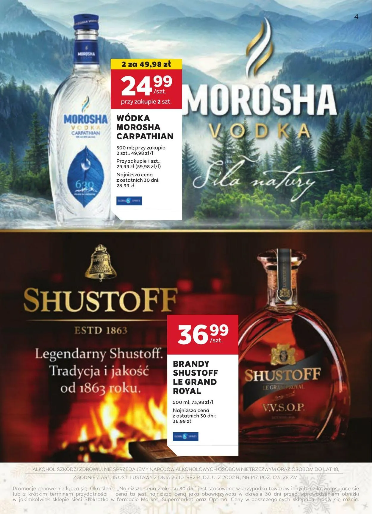 Gazetka Stokrotka Aktualna gazetka od 3 stycznia do 29 stycznia 2025 - Strona 4