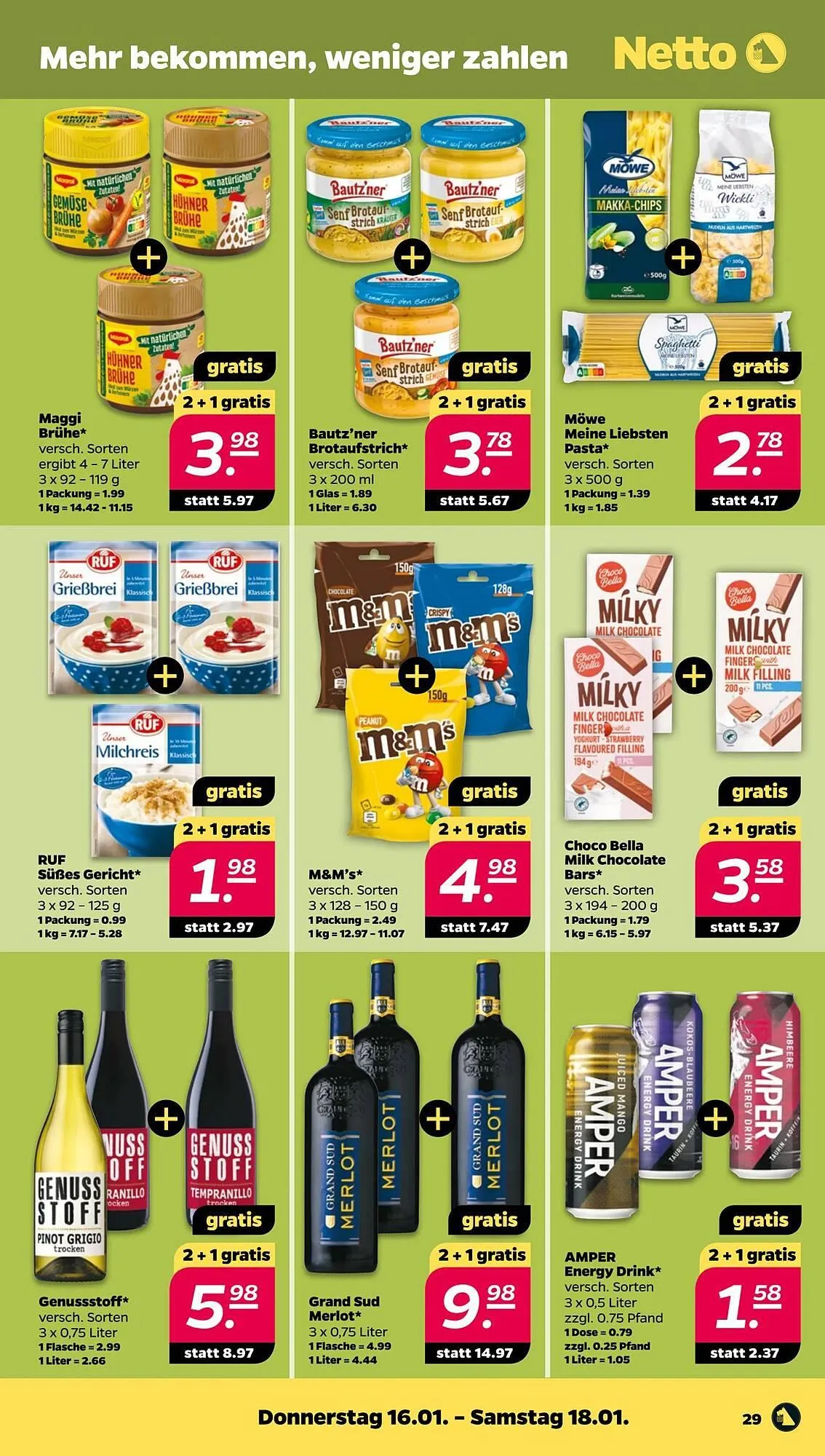 Gazetka Netto gazetka od 13 stycznia do 18 stycznia 2025 - Strona 29