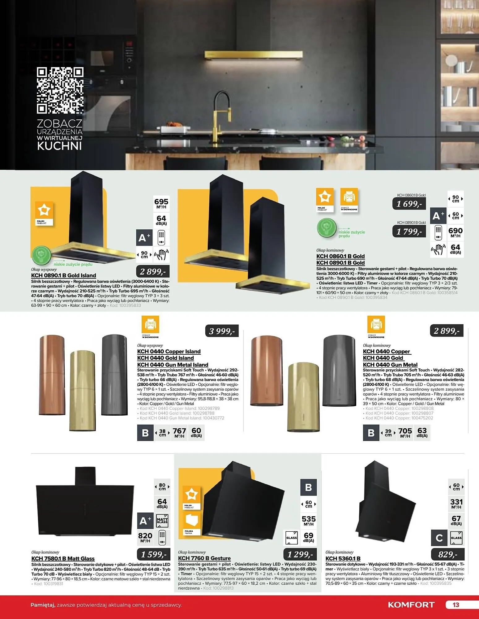 Gazetka Komfort gazetka od 11 września do 31 grudnia 2024 - Strona 13