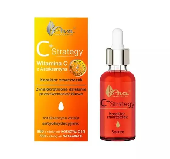 AVA C+STRATEGY KOREKTOR ZMARSZCZEK SERUM DO TWARZY 30ML