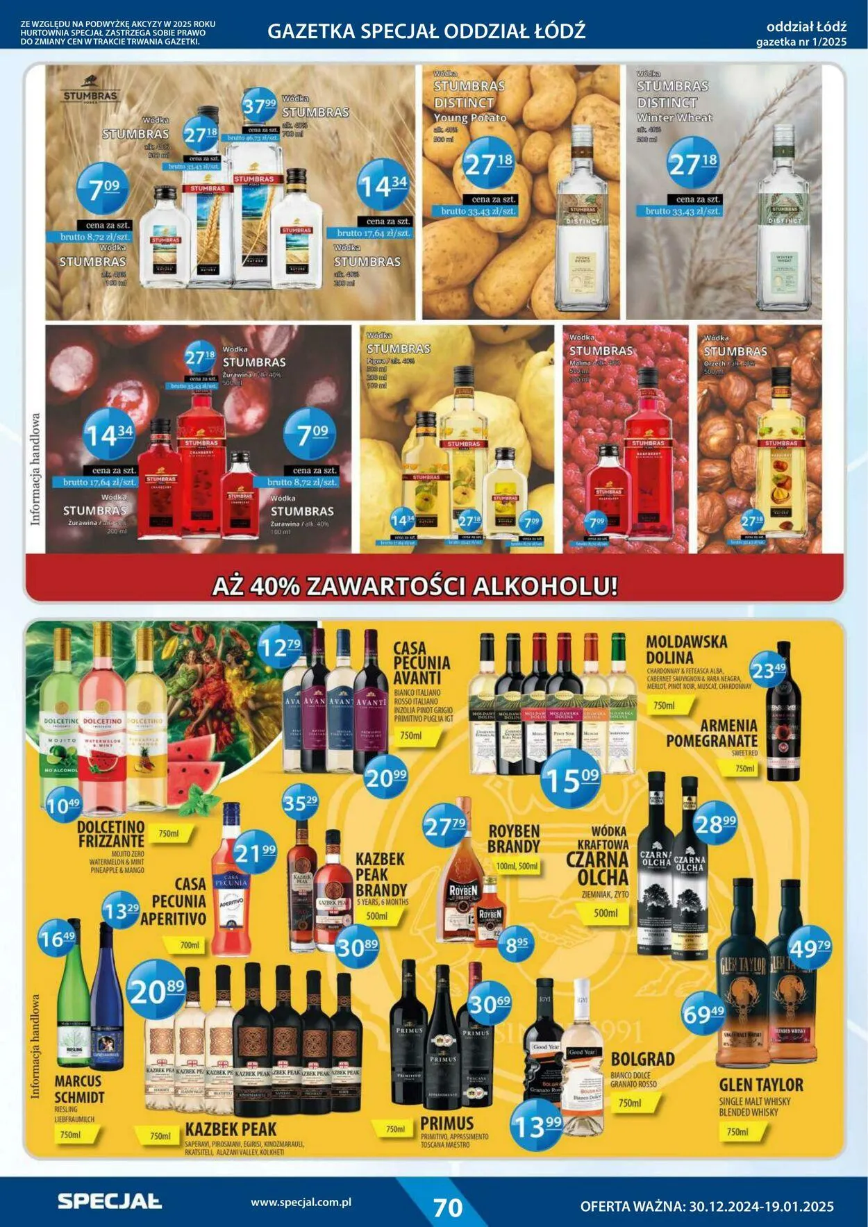 Gazetka Specjał od 30 grudnia do 19 stycznia 2026 - Strona 70