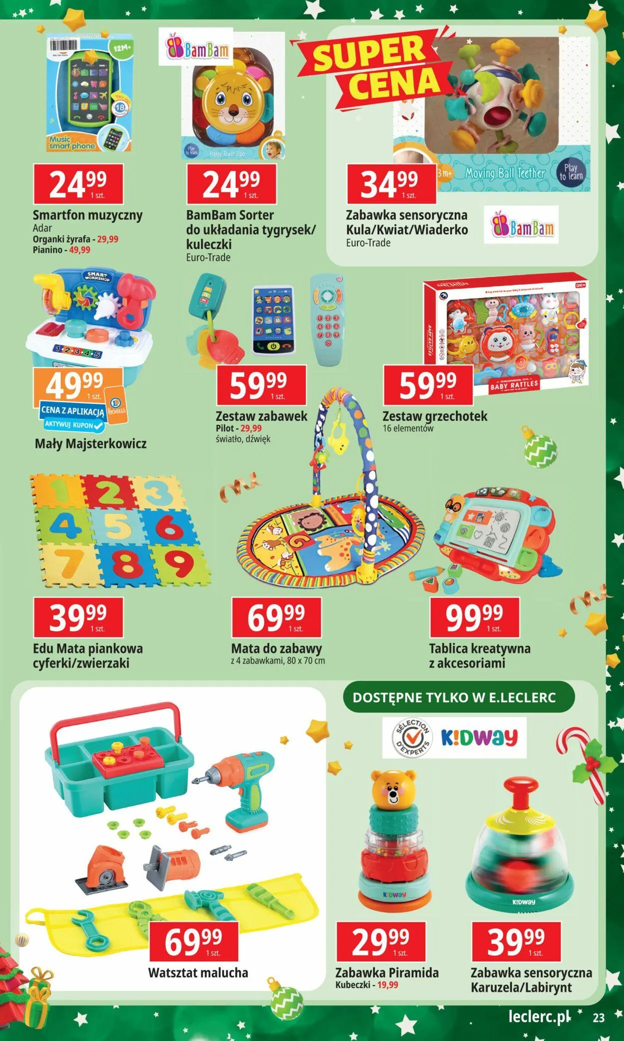 Gazetka E.Leclerc Aktualna gazetka od 12 maja do 26 maja 2025 - Strona 23