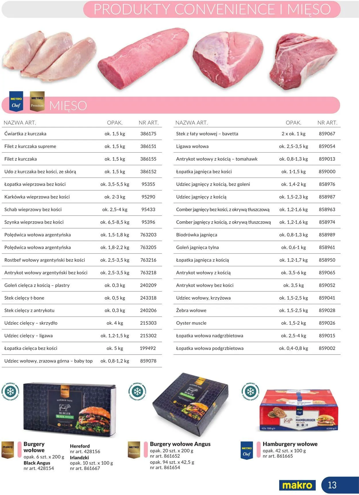 Gazetka Makro Aktualna gazetka od 25 listopada do 9 grudnia 2024 - Strona 13