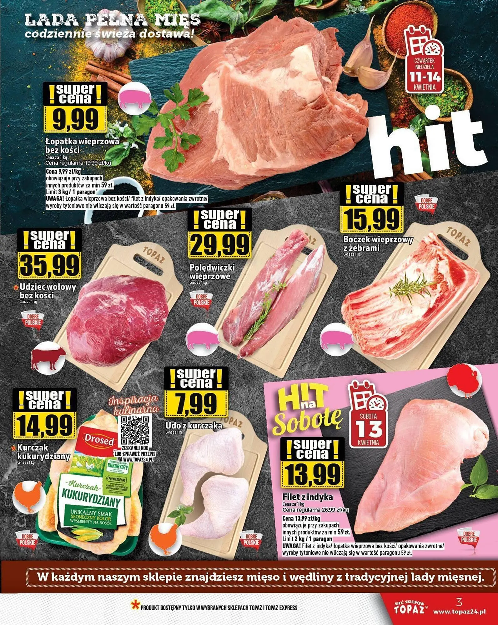 Gazetka Topaz gazetka od 11 kwietnia do 17 kwietnia 2024 - Strona 3