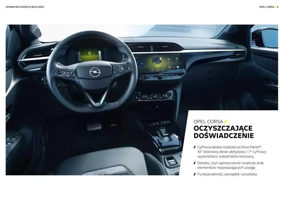 Gazetka Opel Corsa Electric od 30 stycznia do 31 grudnia 2025 - Strona 5
