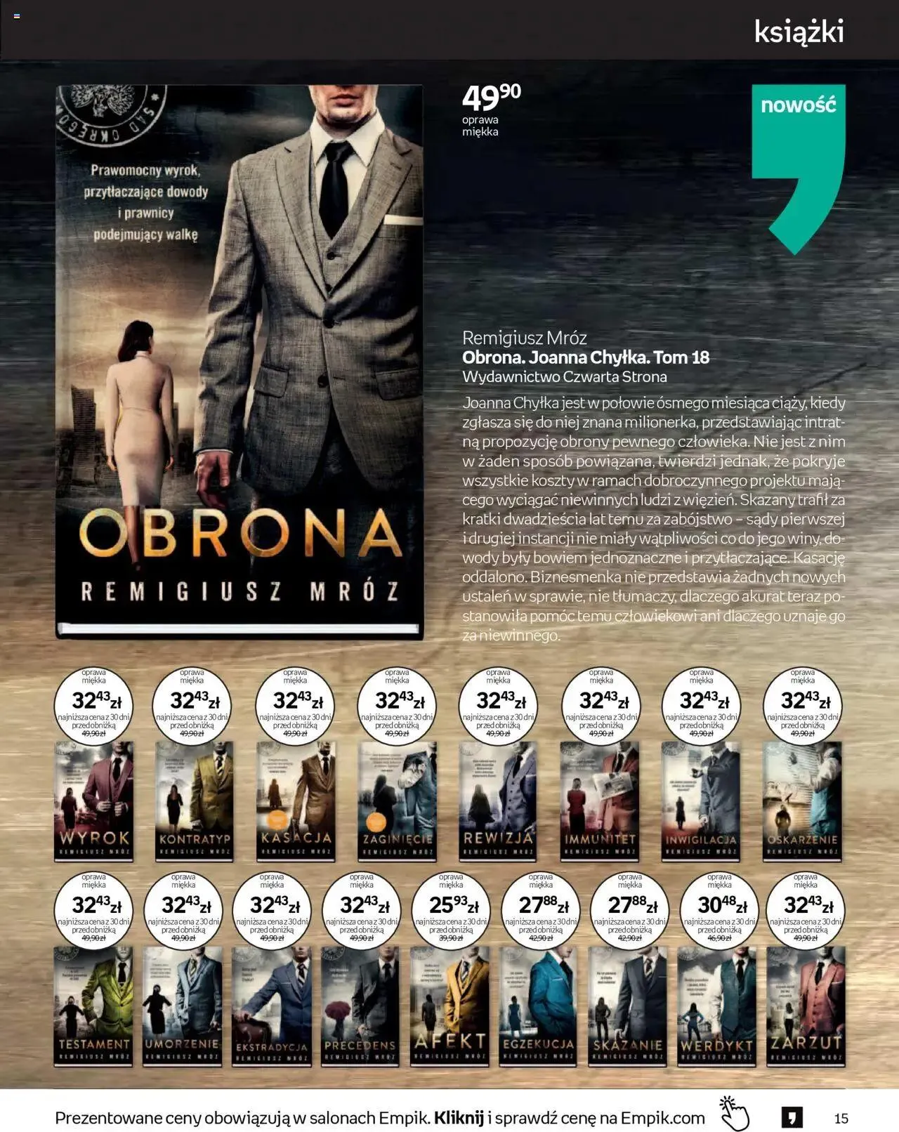 Gazetka Empik Gazetka od 11 września do 24 września 2024 - Strona 15