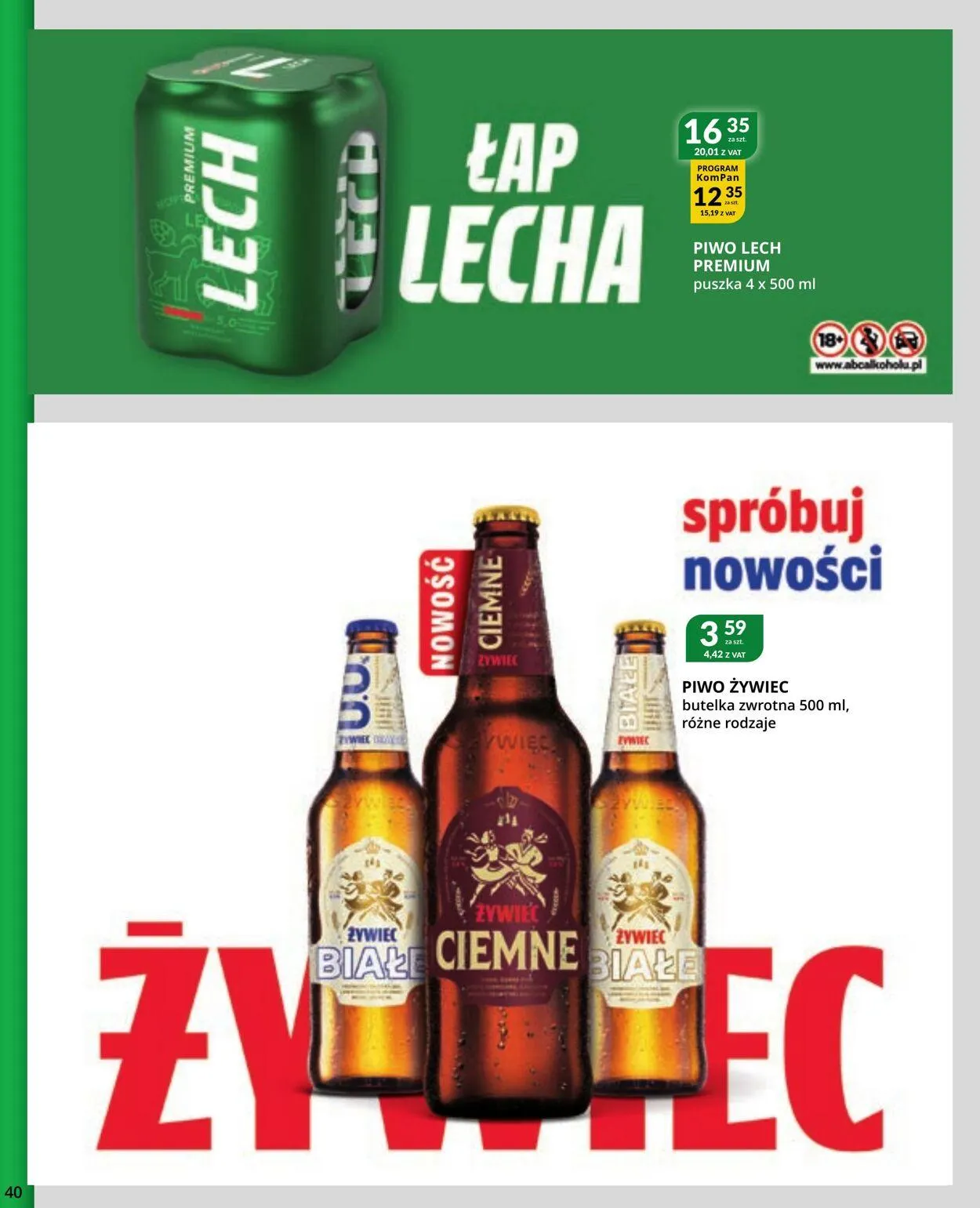 Gazetka Eurocash Aktualna gazetka od 7 stycznia do 26 stycznia 2025 - Strona 40