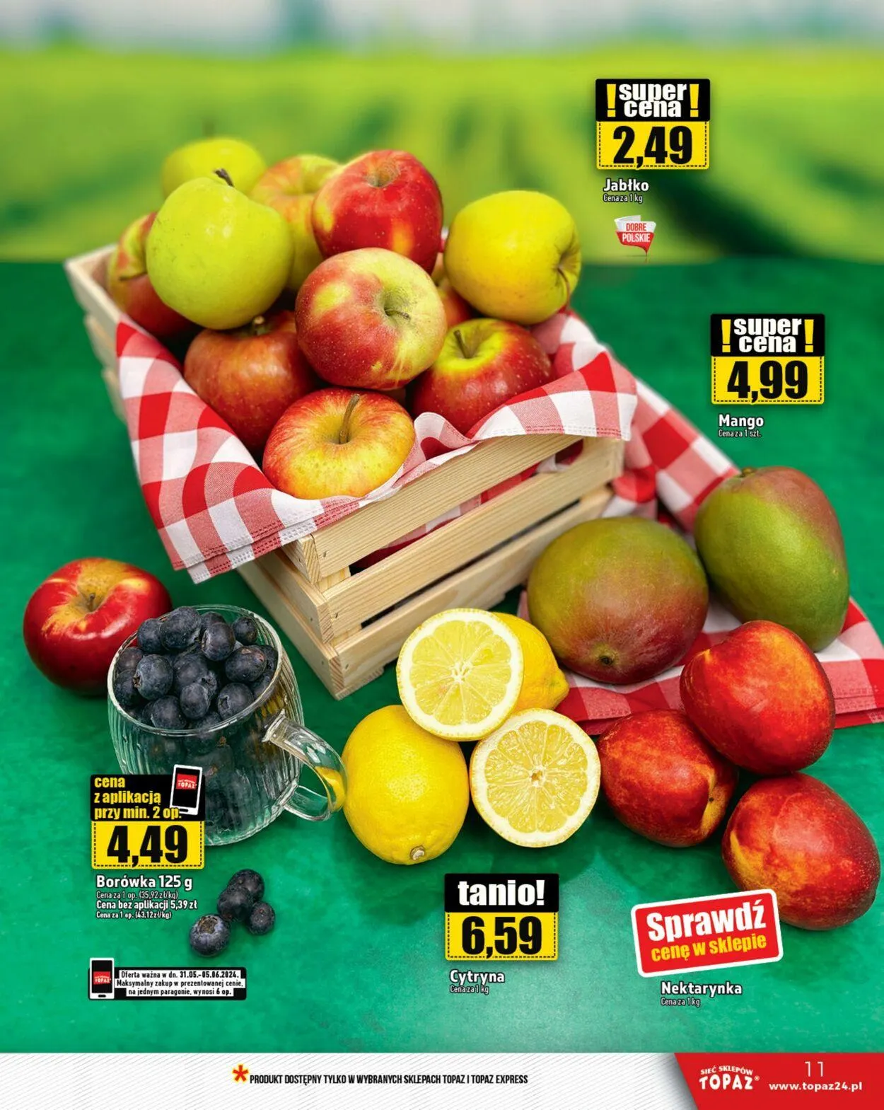 Gazetka Topaz Aktualna gazetka od 2 kwietnia do 16 kwietnia 2025 - Strona 11