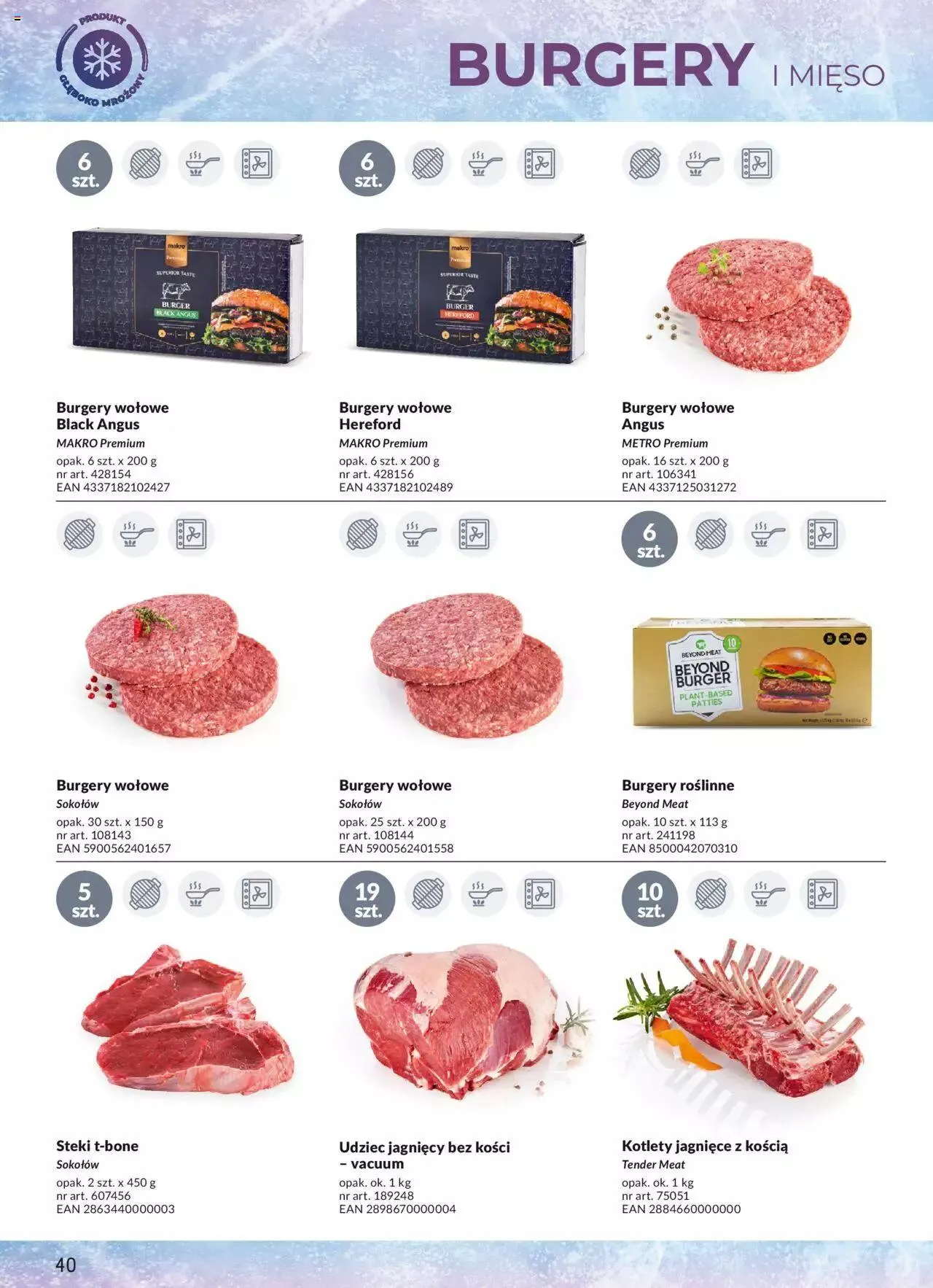 Gazetka Makro Gazetka - Mrożonki od 20 maja do 31 stycznia 2025 - Strona 40
