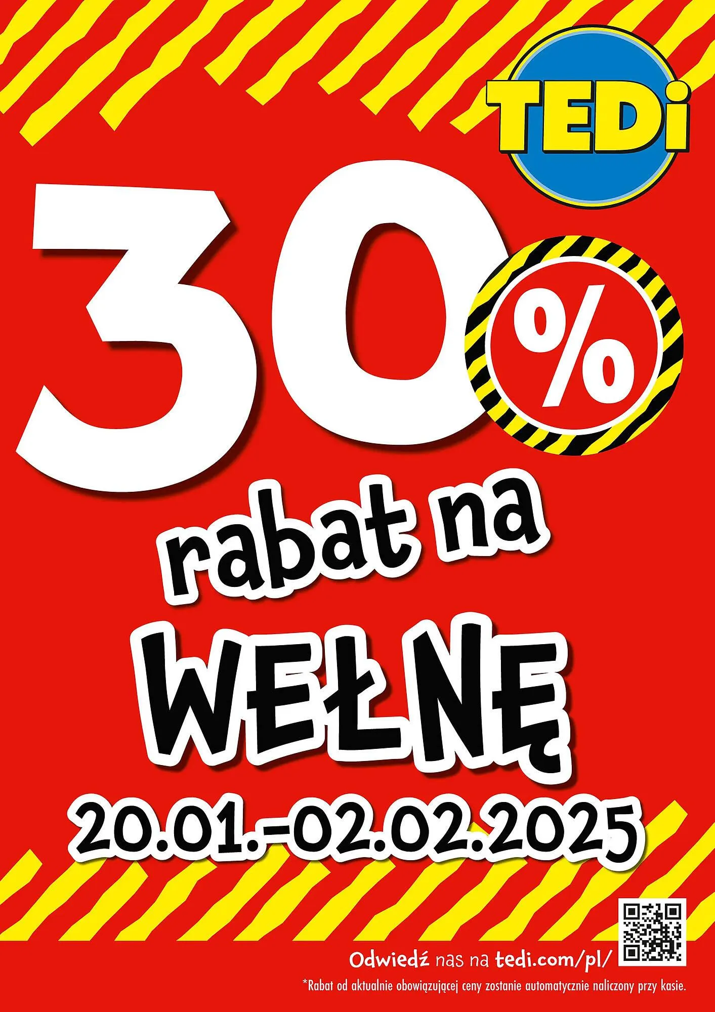 Gazetka Tedi gazetka od 20 stycznia do 2 lutego 2025 - Strona 1