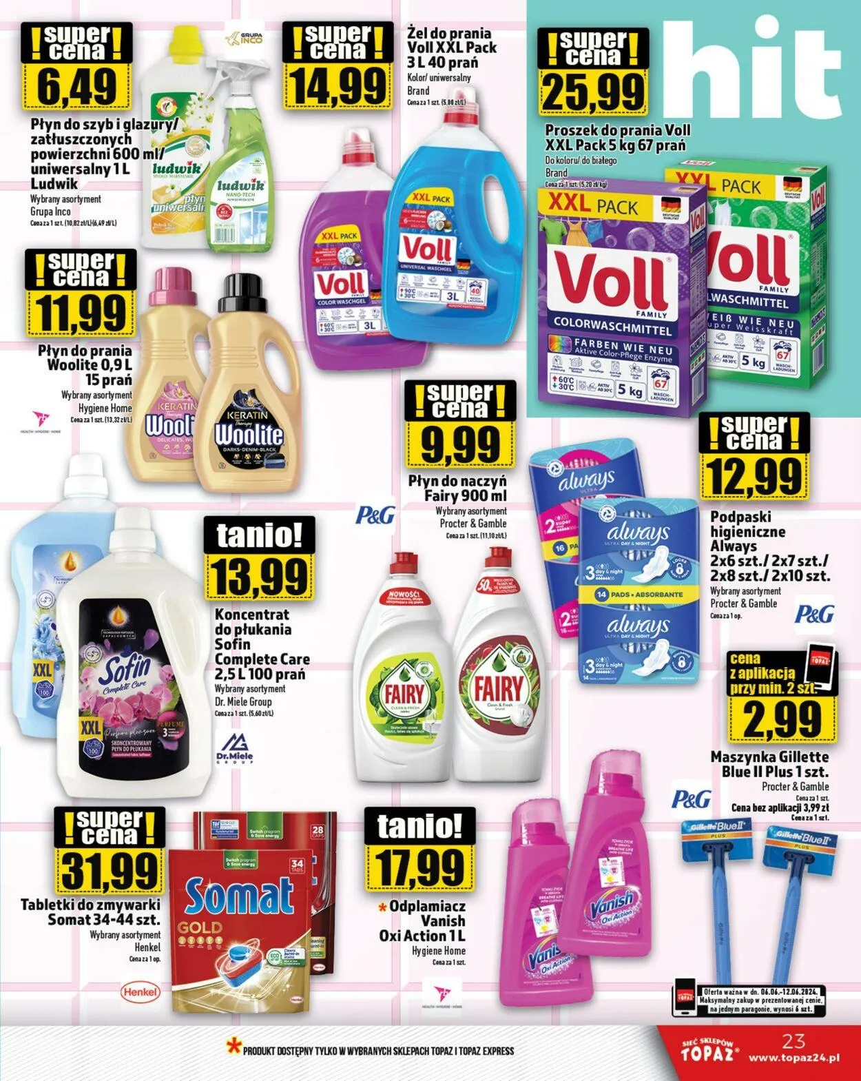 Gazetka Topaz Aktualna gazetka od 14 maja do 28 maja 2025 - Strona 23