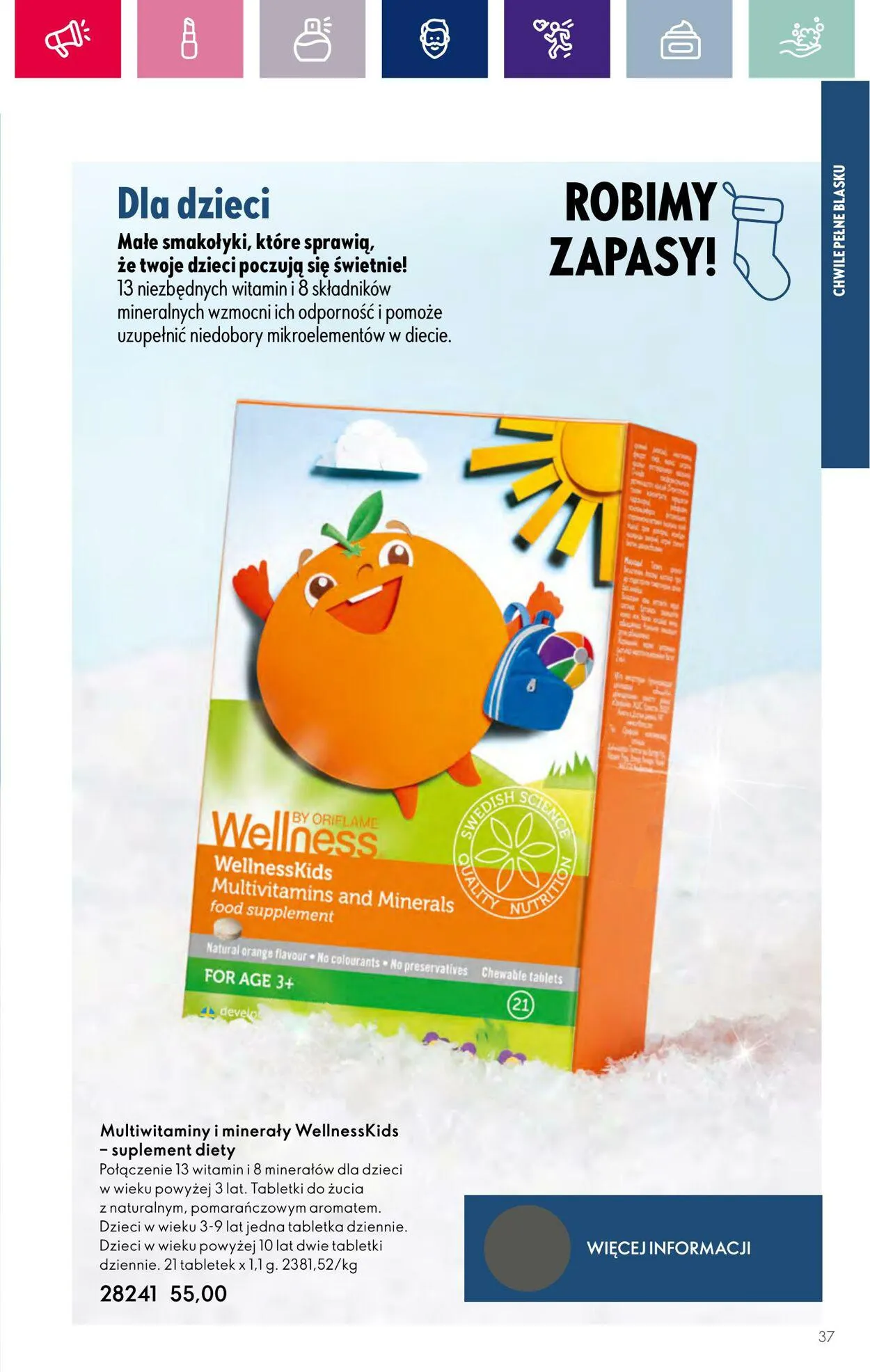 Gazetka Oriflame Aktualna gazetka od 6 grudnia do 27 grudnia 2023 - Strona 37