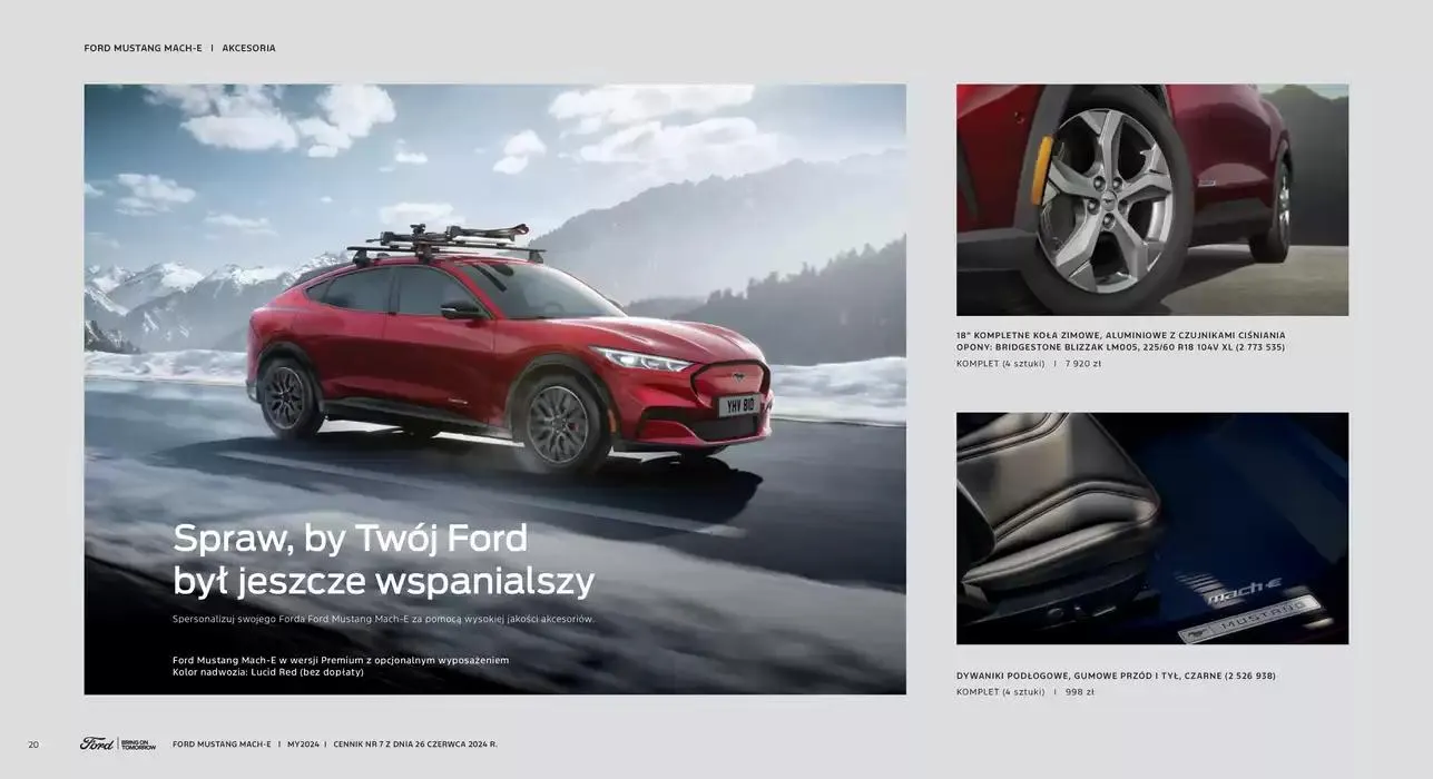 Gazetka MUSTANG MACH-E od 6 listopada do 6 listopada 2025 - Strona 20