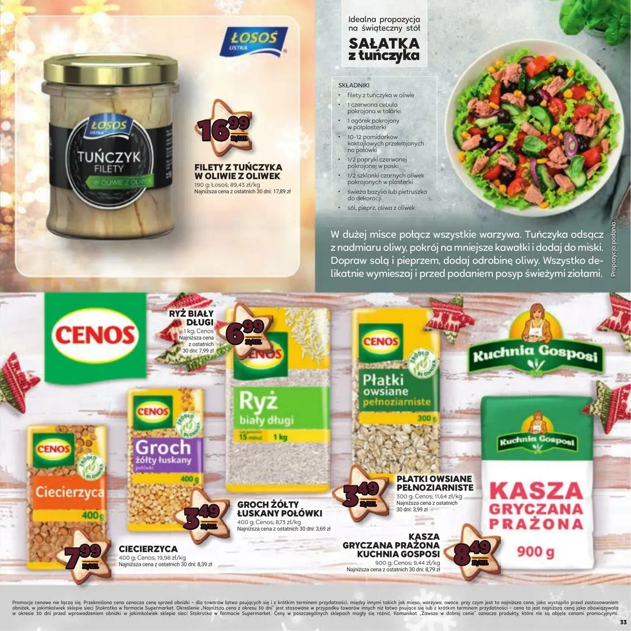Gazetka Stokrotka Aktualna gazetka od 12 grudnia do 27 grudnia 2024 - Strona 33