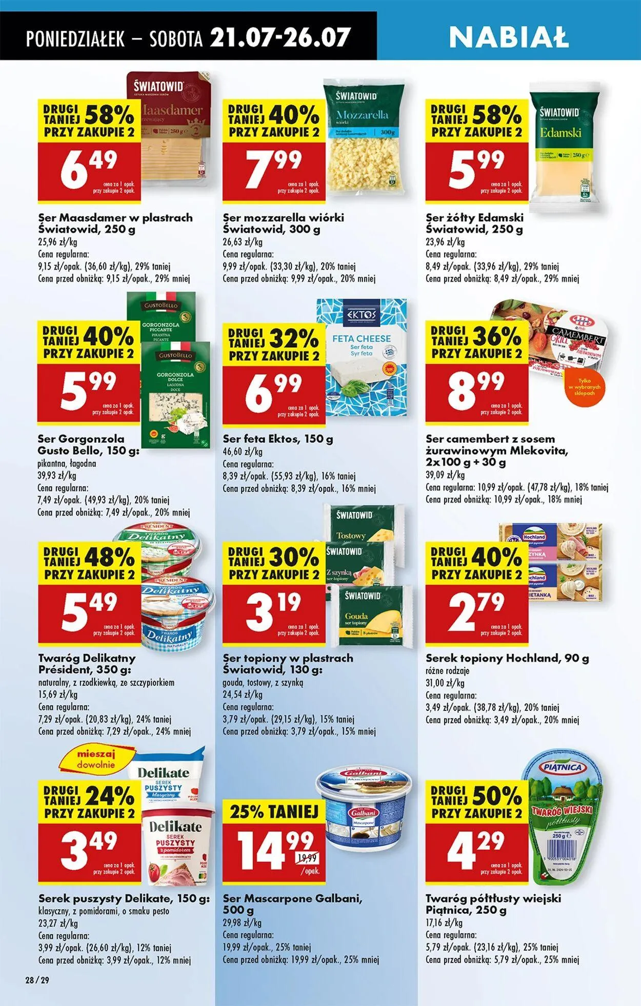 Gazetka Biedronka Aktualna gazetka od 21 lipca do 28 lipca 2025 - Strona 40