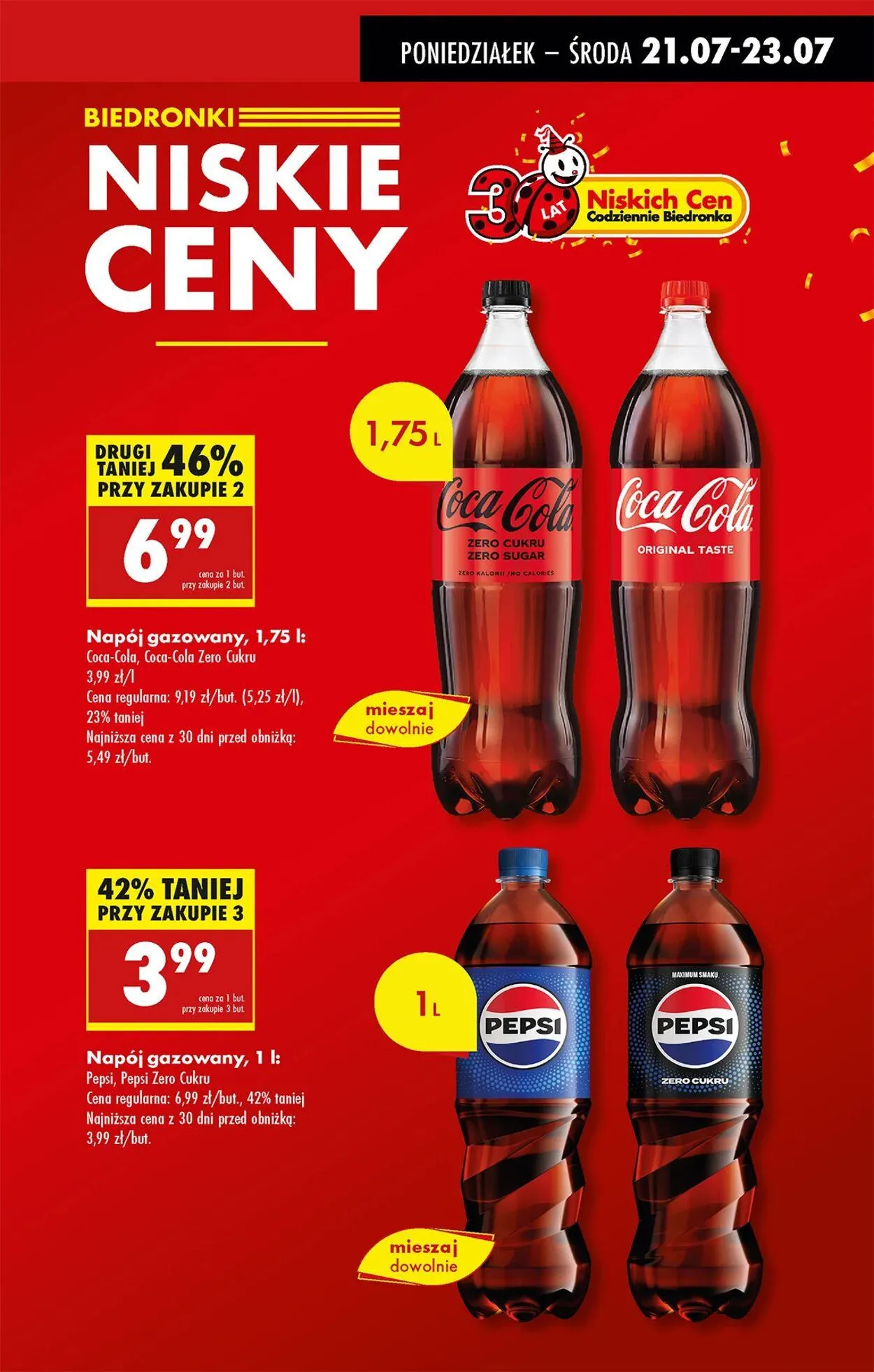 Gazetka Biedronka Aktualna gazetka od 21 lipca do 28 lipca 2025 - Strona 15