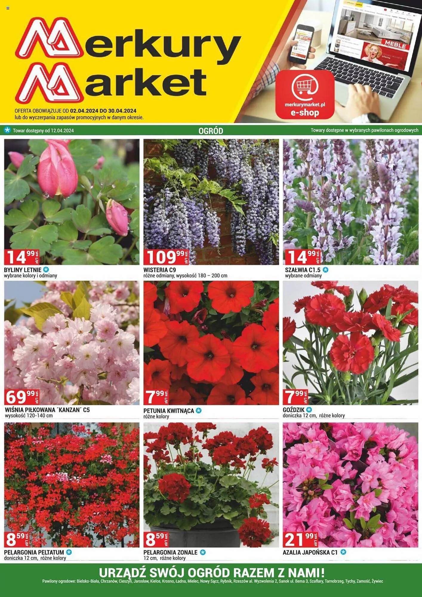 Gazetka Merkury Market gazetka od 2 kwietnia do 30 kwietnia 2024 - Strona