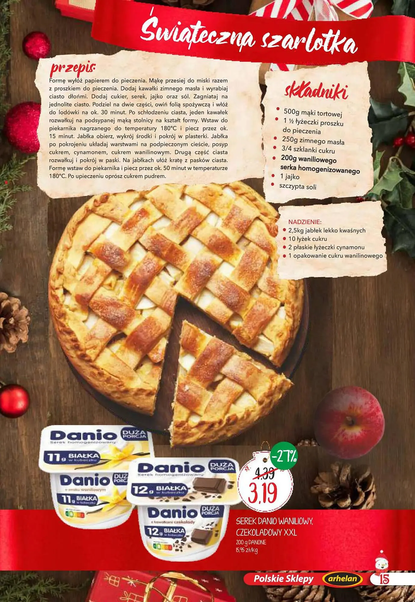 Gazetka Arhelan gazetka od 11 grudnia do 7 stycznia 2024 - Strona 15