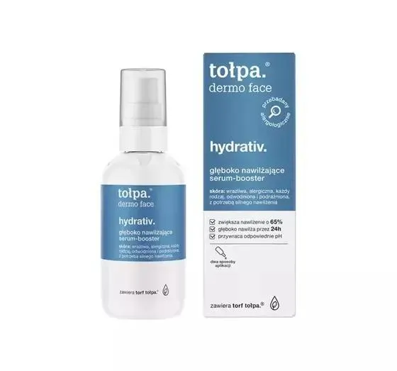 TOŁPA DERMO FACE HYDRATIV GŁĘBOKO NAWILŻAJĄCE SERUM BOOSTER 75ML