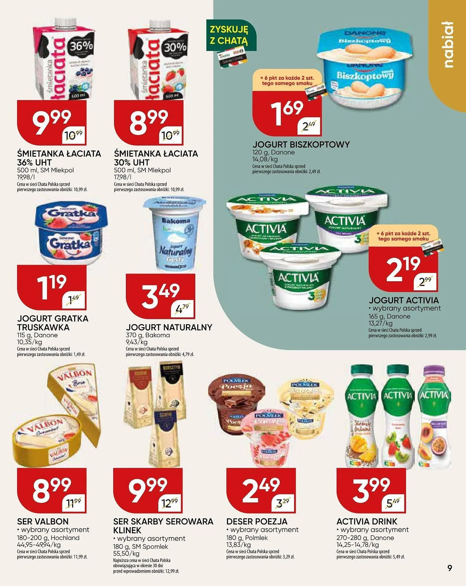 Gazetka Chata Polska gazetka od 21 marca do 31 marca 2024 - Strona 9
