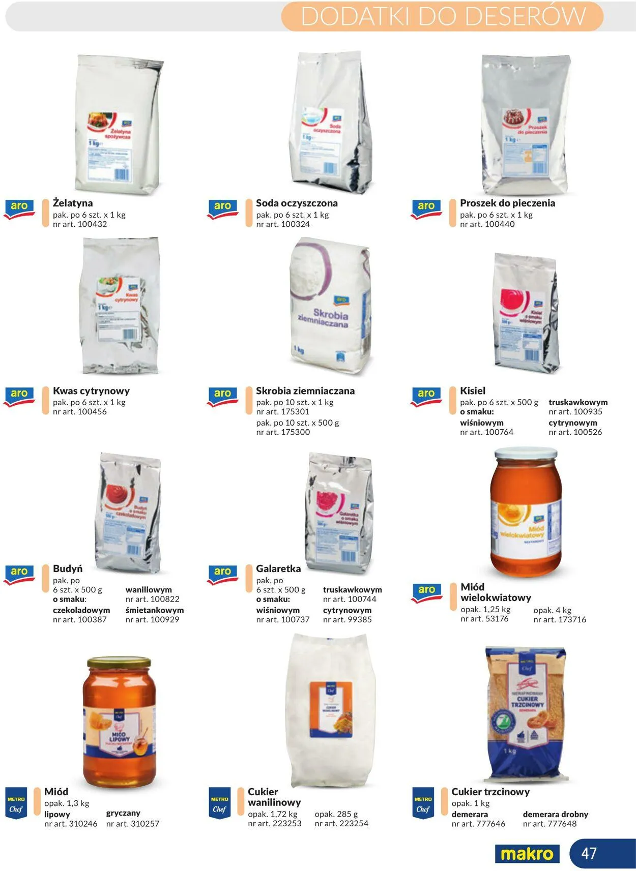 Gazetka Makro Aktualna gazetka od 25 listopada do 9 grudnia 2024 - Strona 47