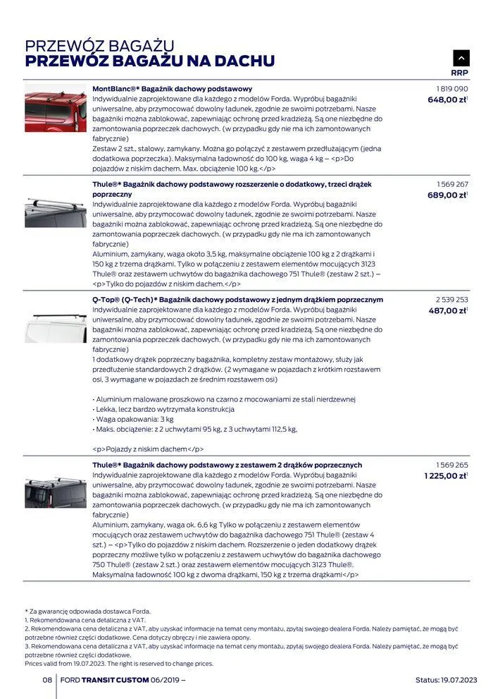 Gazetka NOWY FORD TRANSIT CUSTOM od 16 kwietnia do 16 kwietnia 2025 - Strona 8