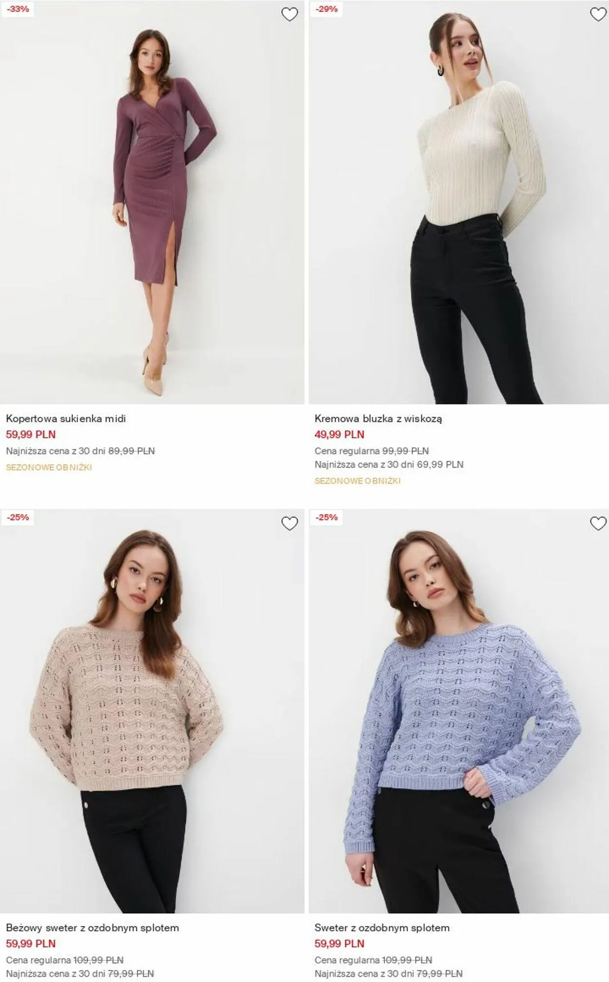 Gazetka Mohito Aktualna gazetka od 1 kwietnia do 30 kwietnia 2024 - Strona 34