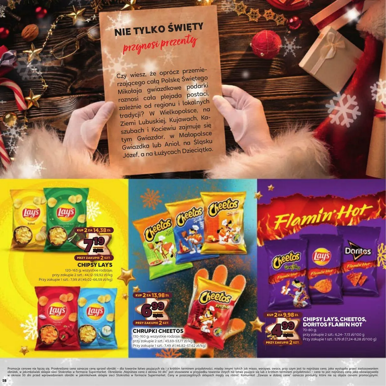 Gazetka Stokrotka Aktualna gazetka od 12 grudnia do 27 grudnia 2024 - Strona 58