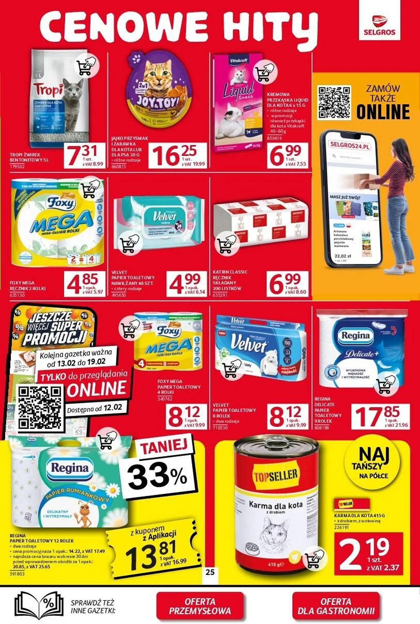 Gazetka Selgros gazetka od 6 lutego do 19 lutego 2025 - Strona 22