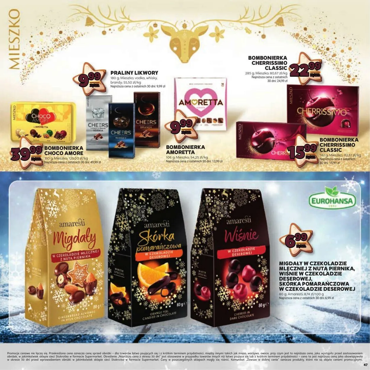 Gazetka Stokrotka Aktualna gazetka od 12 grudnia do 27 grudnia 2024 - Strona 47