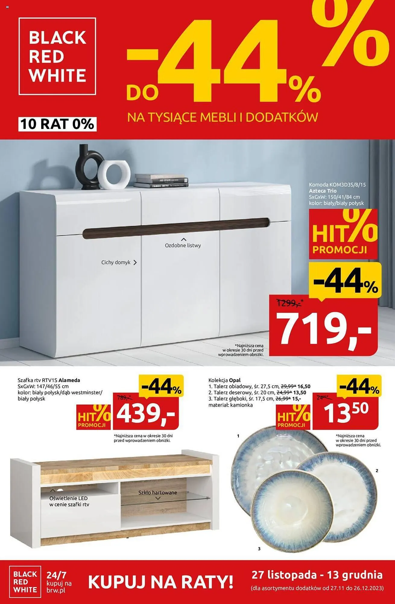 Gazetka Black Red White gazetka od 27 listopada do 13 grudnia 2023 - Strona 1
