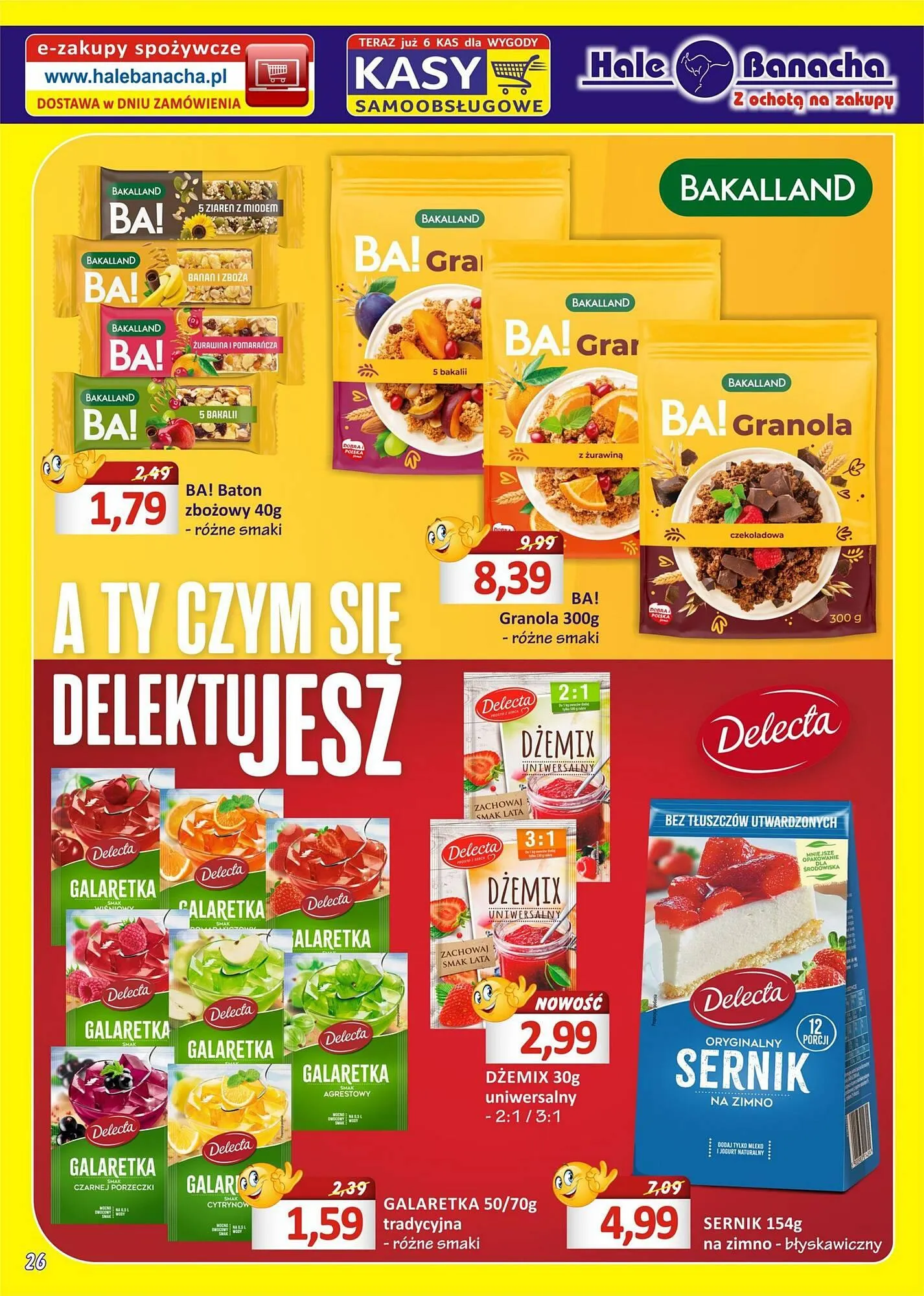 Gazetka Hale Banacha gazetka od 9 maja do 8 czerwca 2024 - Strona 26