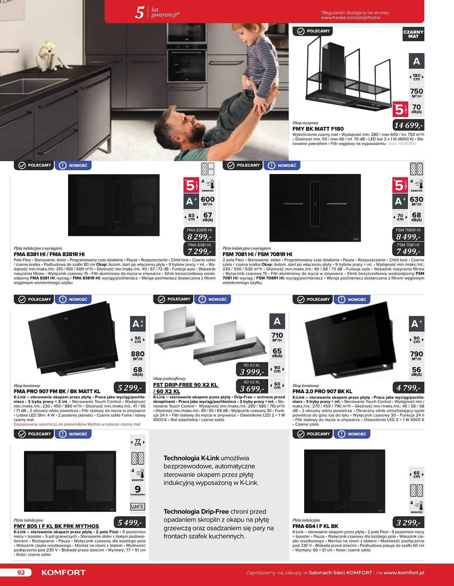 Gazetka Komfort gazetka od 11 września do 31 grudnia 2024 - Strona 92