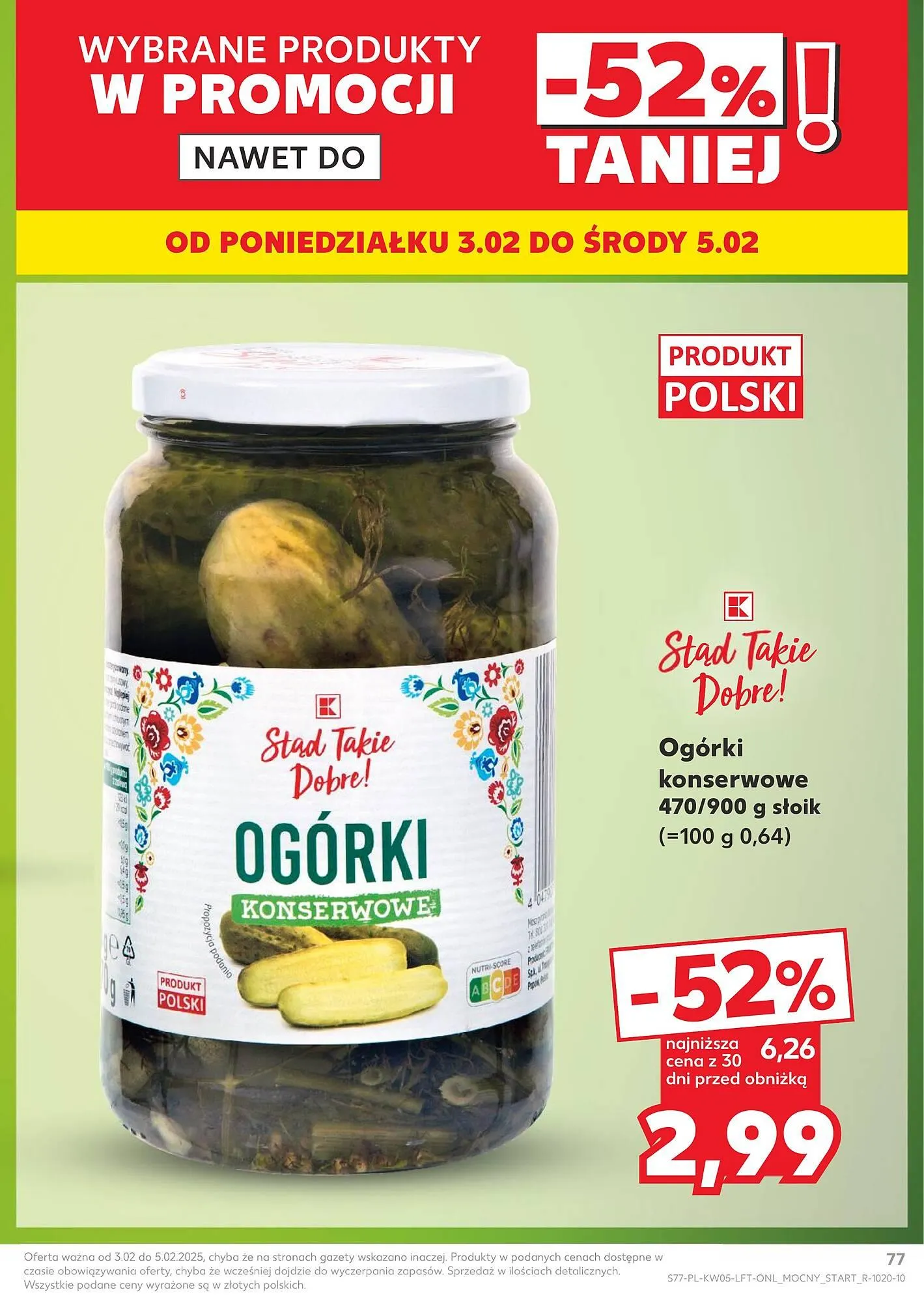 Gazetka Kaufland gazetka od 30 stycznia do 5 lutego 2025 - Strona 77