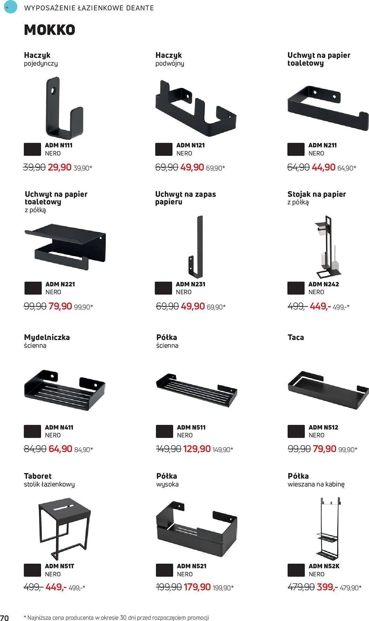 Gazetka Deante gazetka od 1 sierpnia do 31 grudnia 2023 - Strona 70