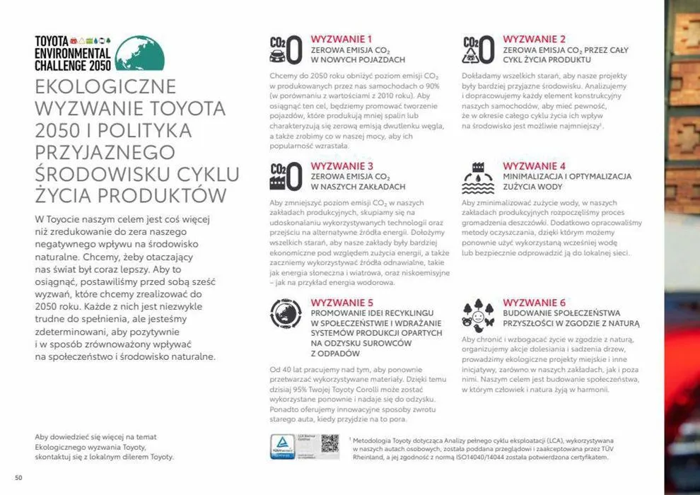 Gazetka Corolla Sedan 2023 od 22 maja do 22 maja 2024 - Strona 50
