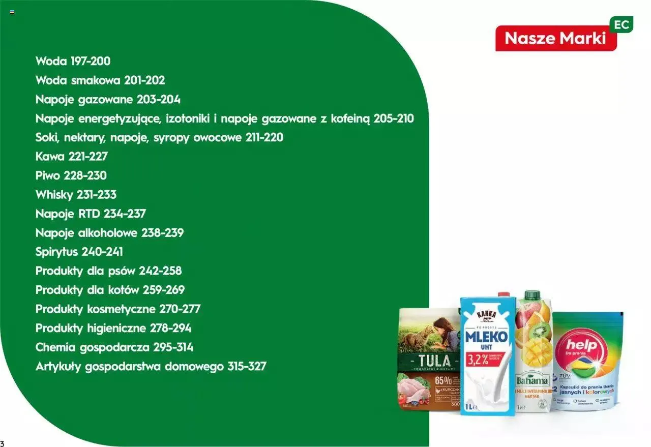 Gazetka Eurocash Gazetka - Katalog Marki Własnej od 1 lipca do 31 grudnia 2024 - Strona 3